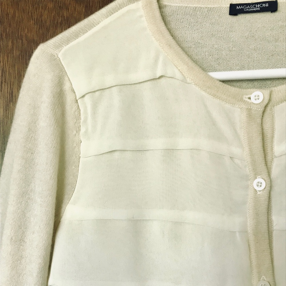 Magaschoni Cashmere Cardigan